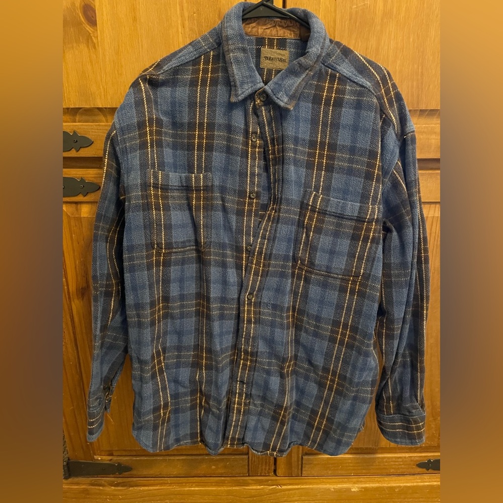 Vintage flannel shirt / jacket